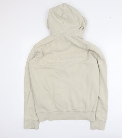 Womens UK Size S Superdry Beige Pullover Hoodie