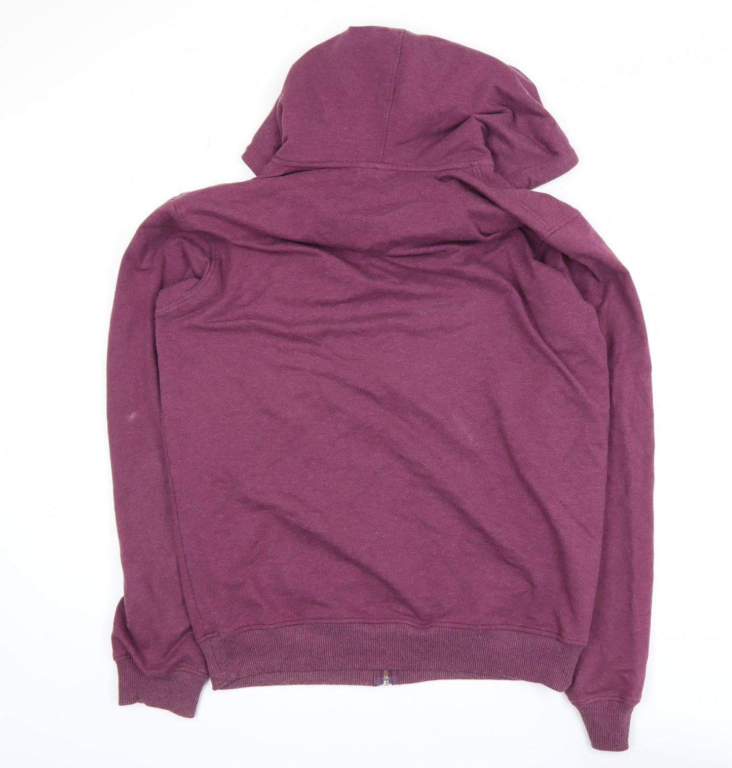 Patagonia Men's Purple Hooded Full Zip Cotton Blend Windbreaker M