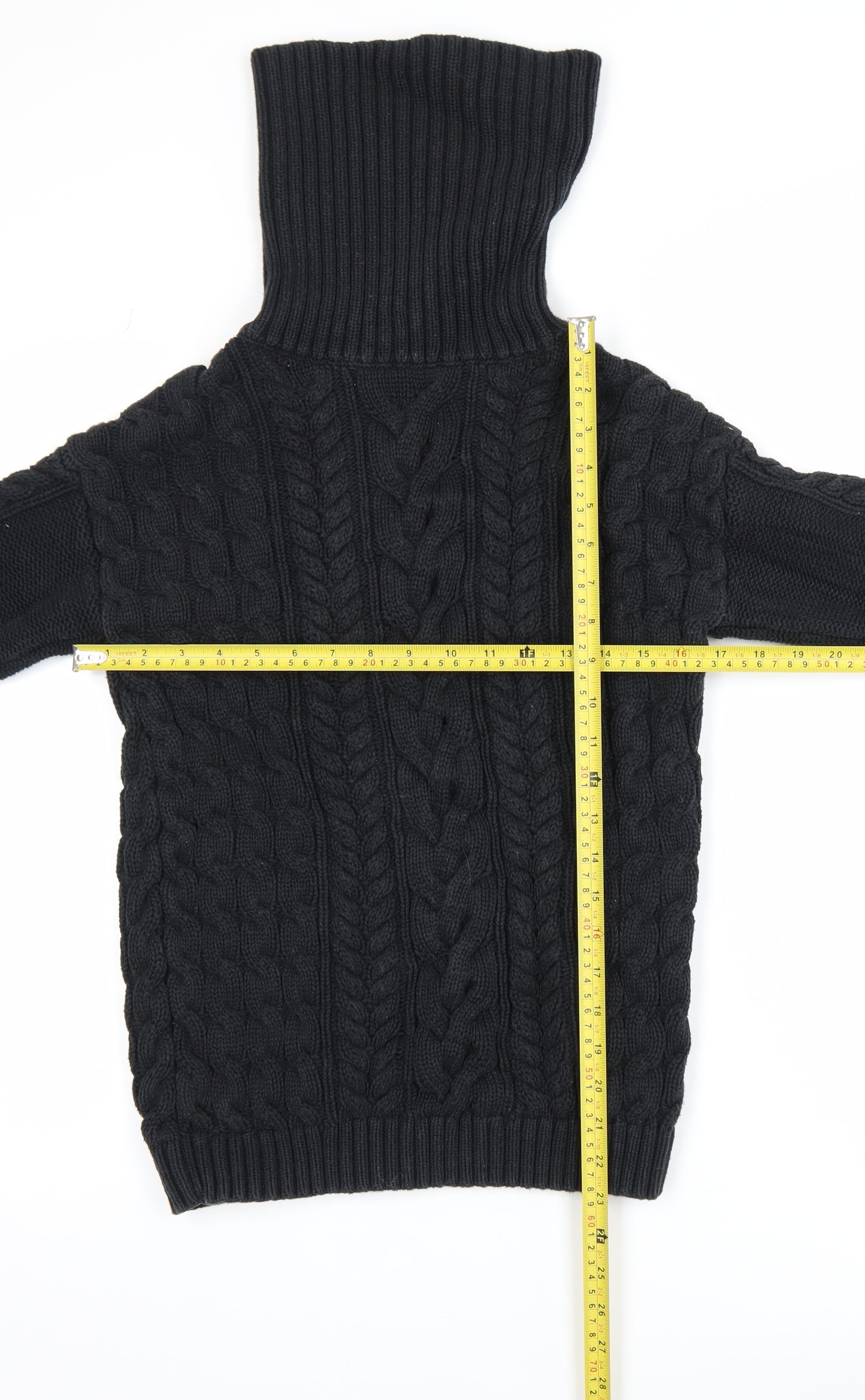 Mens UK Size S Gap Black Pullover Jumper