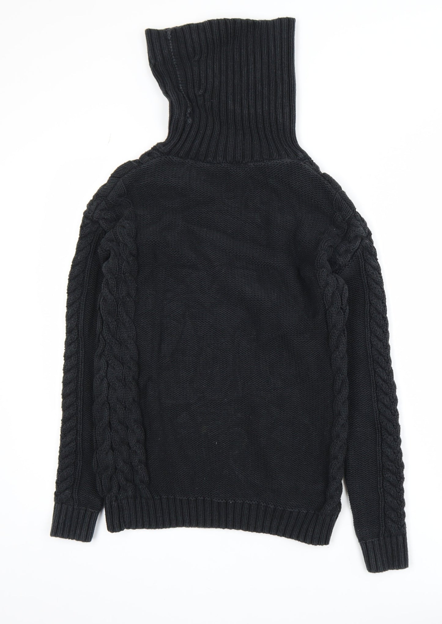 Mens UK Size S Gap Black Pullover Jumper