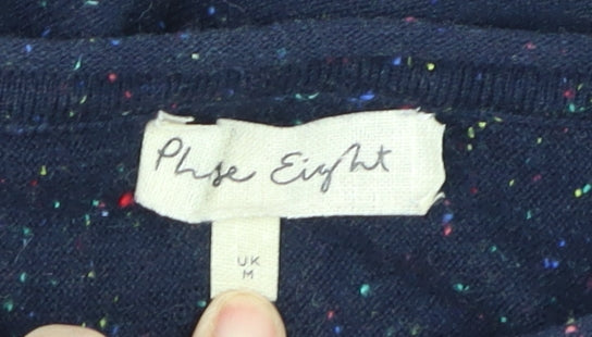 Womens UK Size M Phase Eight Blue Pullover Jumper