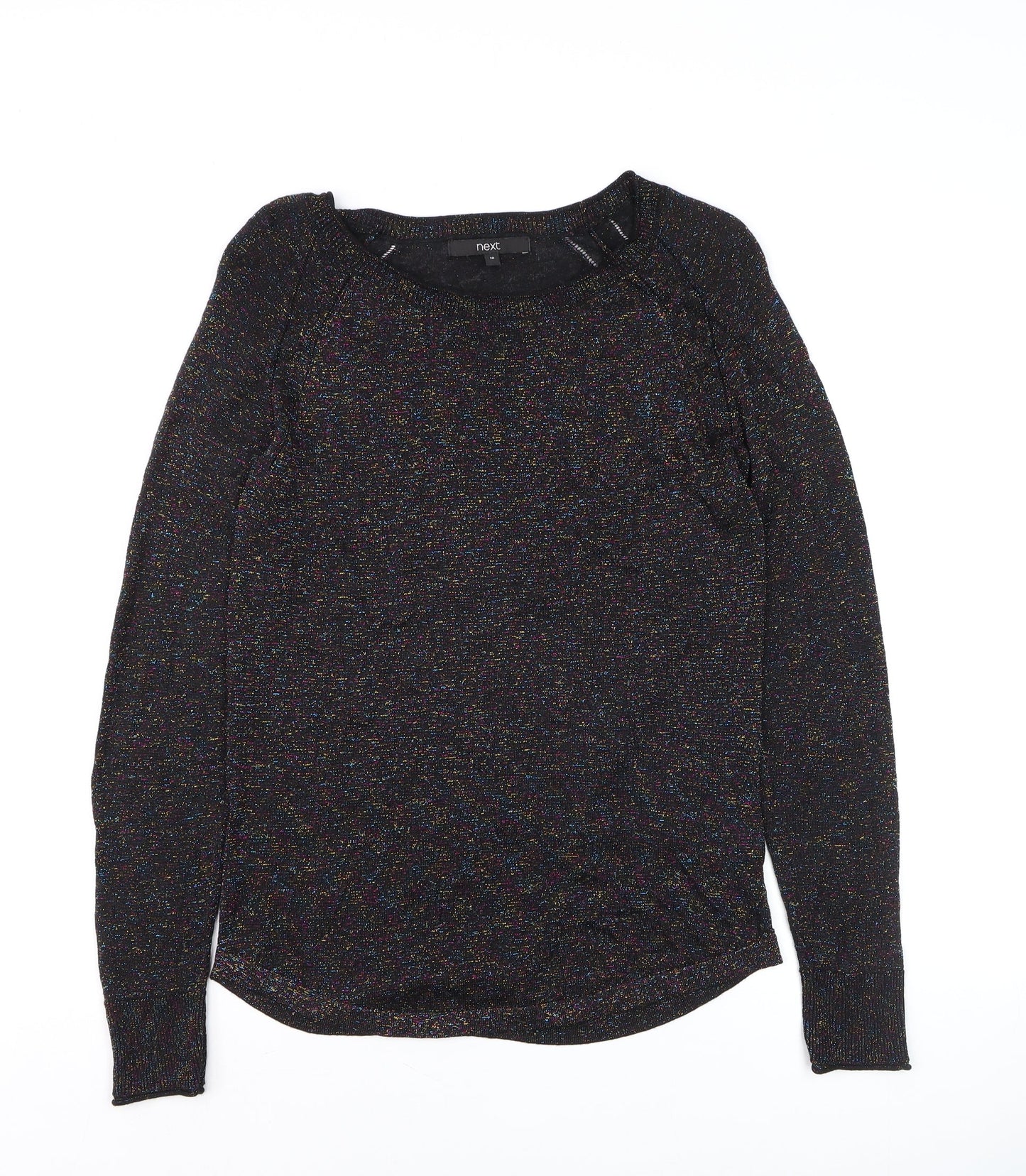 Womens UK Size 10 NEXT Black Pullover Jumper