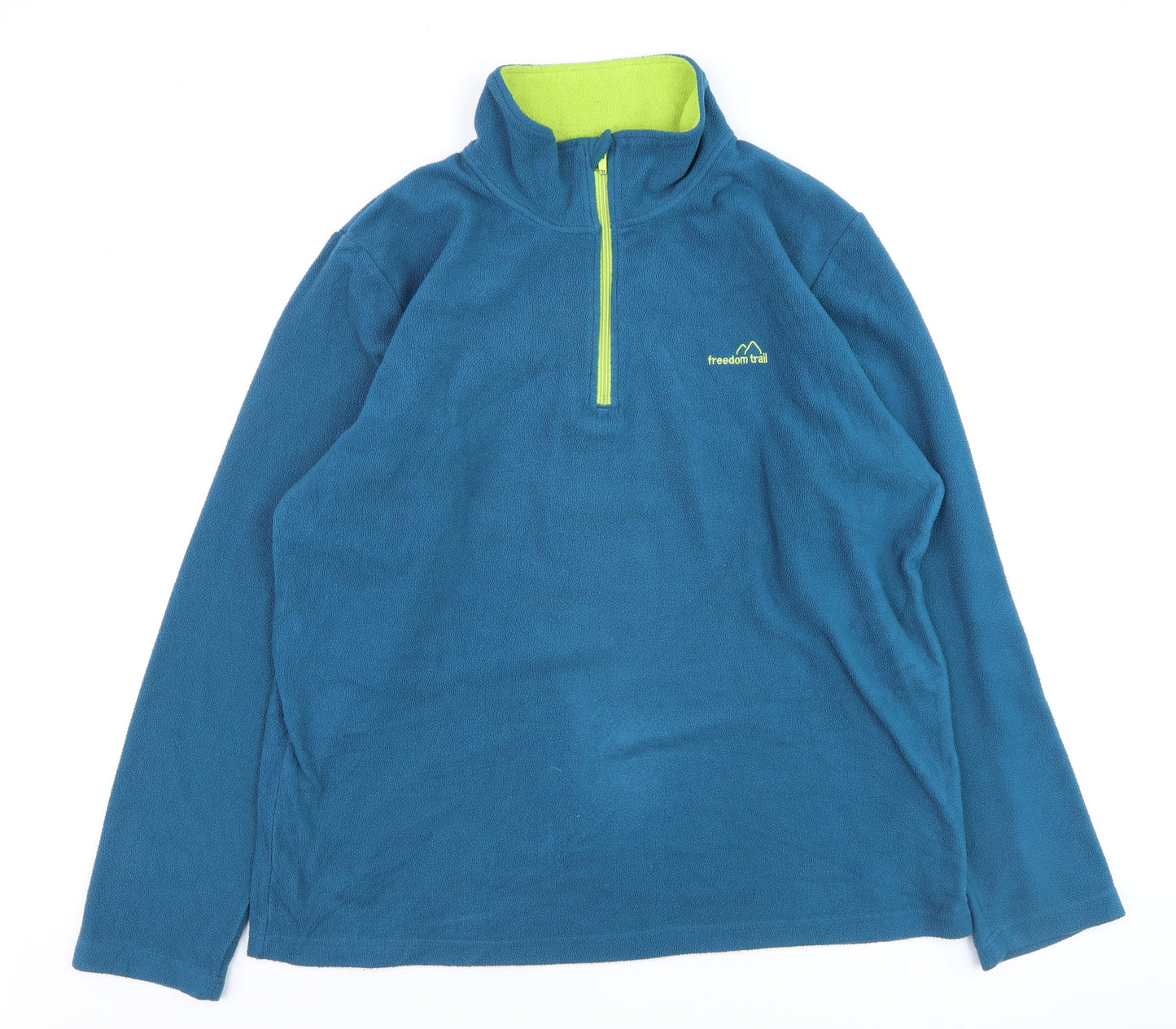Mens UK Size L Freedom Trail Blue Pullover Sweatshirt