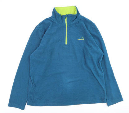 Mens UK Size L Freedom Trail Blue Pullover Sweatshirt