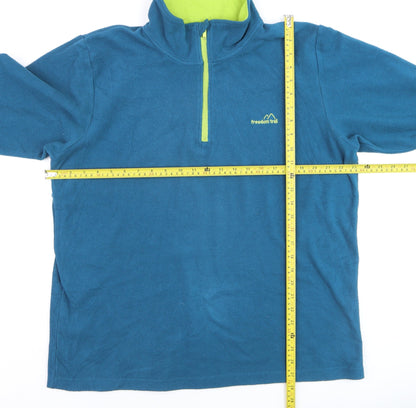 Mens UK Size L Freedom Trail Blue Pullover Sweatshirt