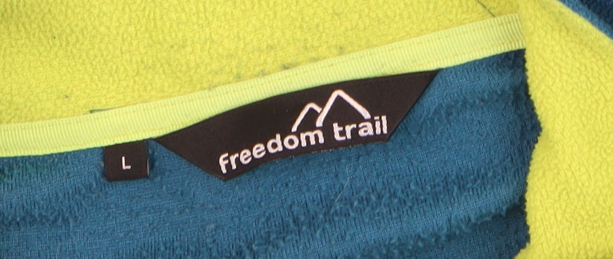 Mens UK Size L Freedom Trail Blue Pullover Sweatshirt