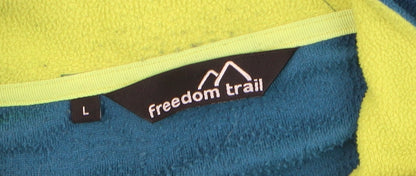 Mens UK Size L Freedom Trail Blue Pullover Sweatshirt