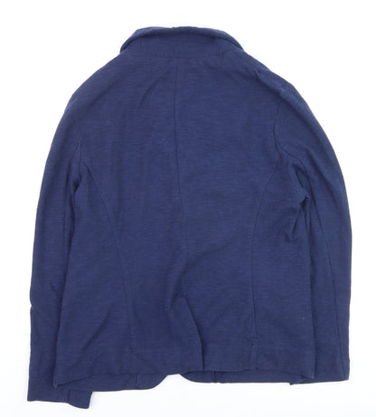 New Look Women's Blue Size 14 Blazer Jacket