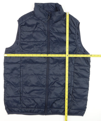 Mens UK Size L Freedom Trail Blue Bodywarmer