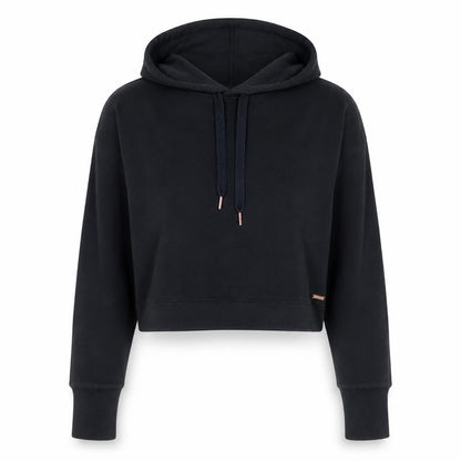 Womens UK Size S Sweaty Betty Black Pullover Hoodie