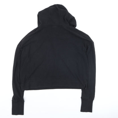 Womens UK Size S Sweaty Betty Black Pullover Hoodie
