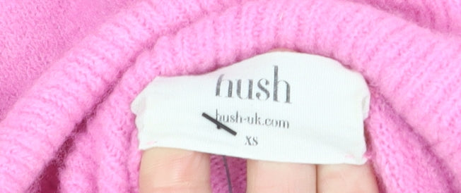 Womens UK Size XS Hush Pink Pullover Jumper