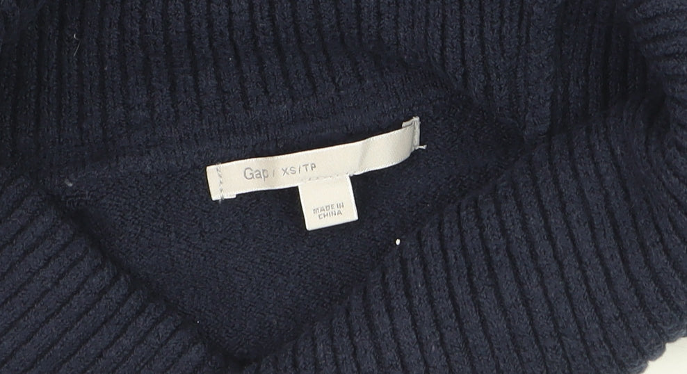 Womens UK Size XS Gap Blue Pullover Jumper