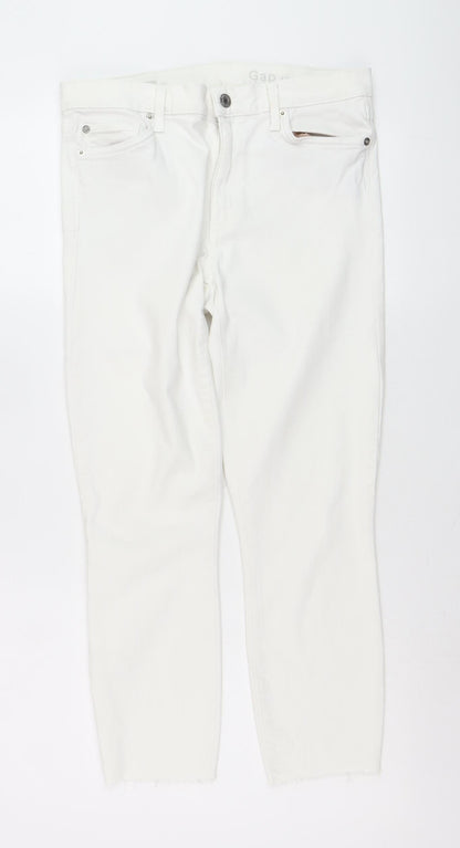 Womens UK Size 10 Gap Slim Fit Ankle Jeans
