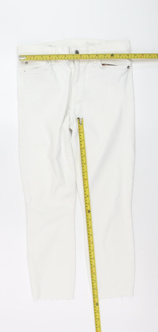 Womens UK Size 10 Gap Slim Fit Ankle Jeans
