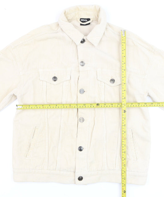Mens UK Size S BDG Beige Basic Jacket