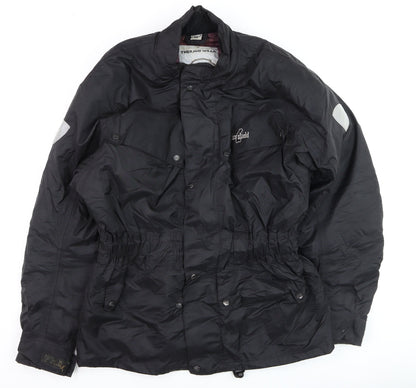 Mens UK Size M Thermo Wear Black Parka Coat