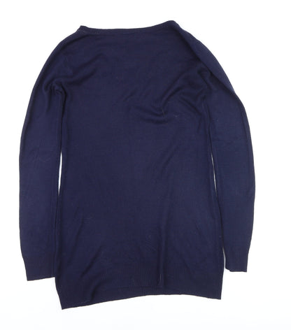 Womens UK Size 6 Dorothy Perkins Blue Pullover Jumper