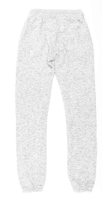 Womens UK Size XS Superdry Regular Fit Jogger Grey Trousers