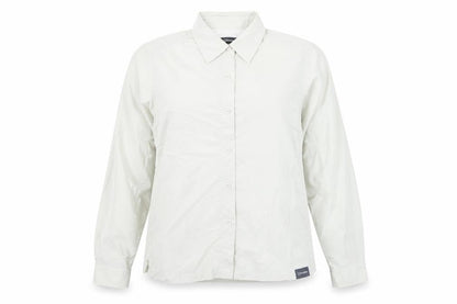 Womens UK Size 12 Berghaus Beige Basic Button-Up