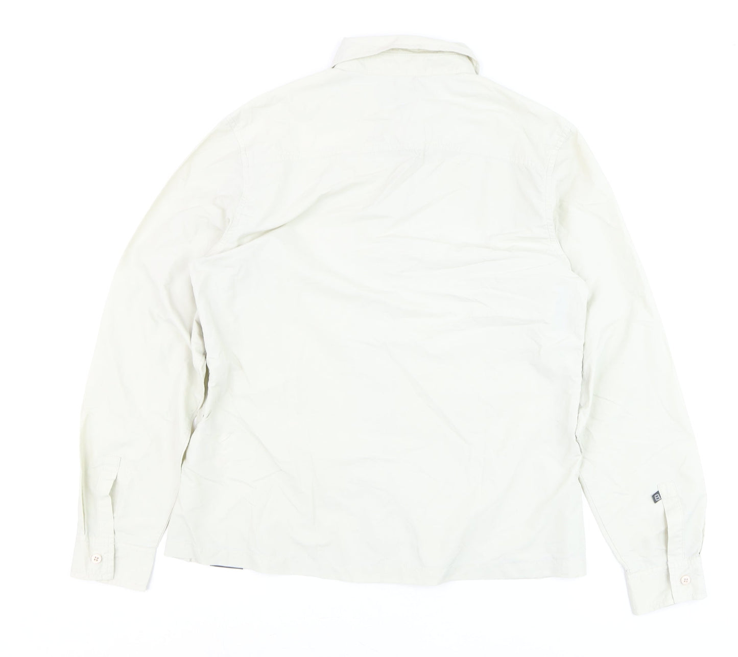 Womens UK Size 12 Berghaus Beige Basic Button-Up