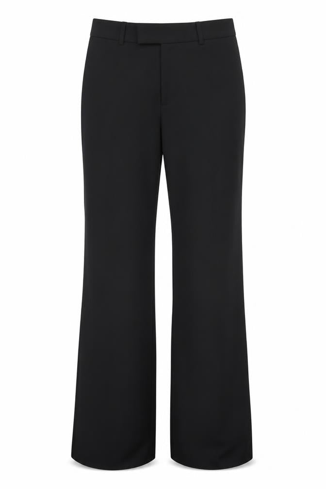 Womens UK Size L Zara Regular Fit Business Casual Formal Workwear Black Trousers
