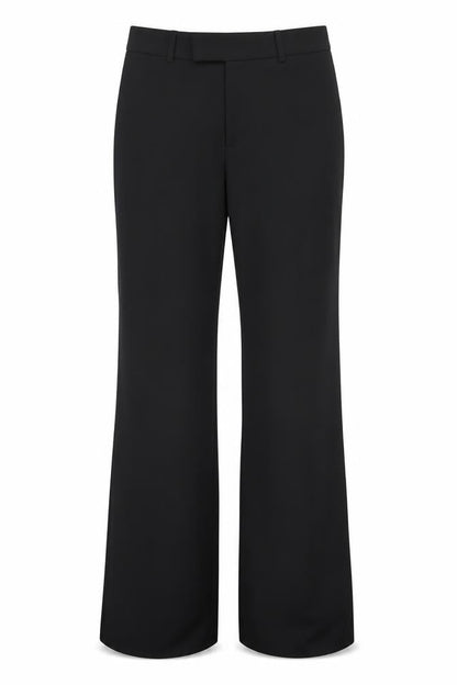 Womens UK Size L Zara Regular Fit Business Casual Formal Workwear Black Trousers