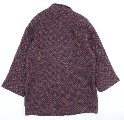 Womens UK Size 10 Dereta Multicoloured Overcoat