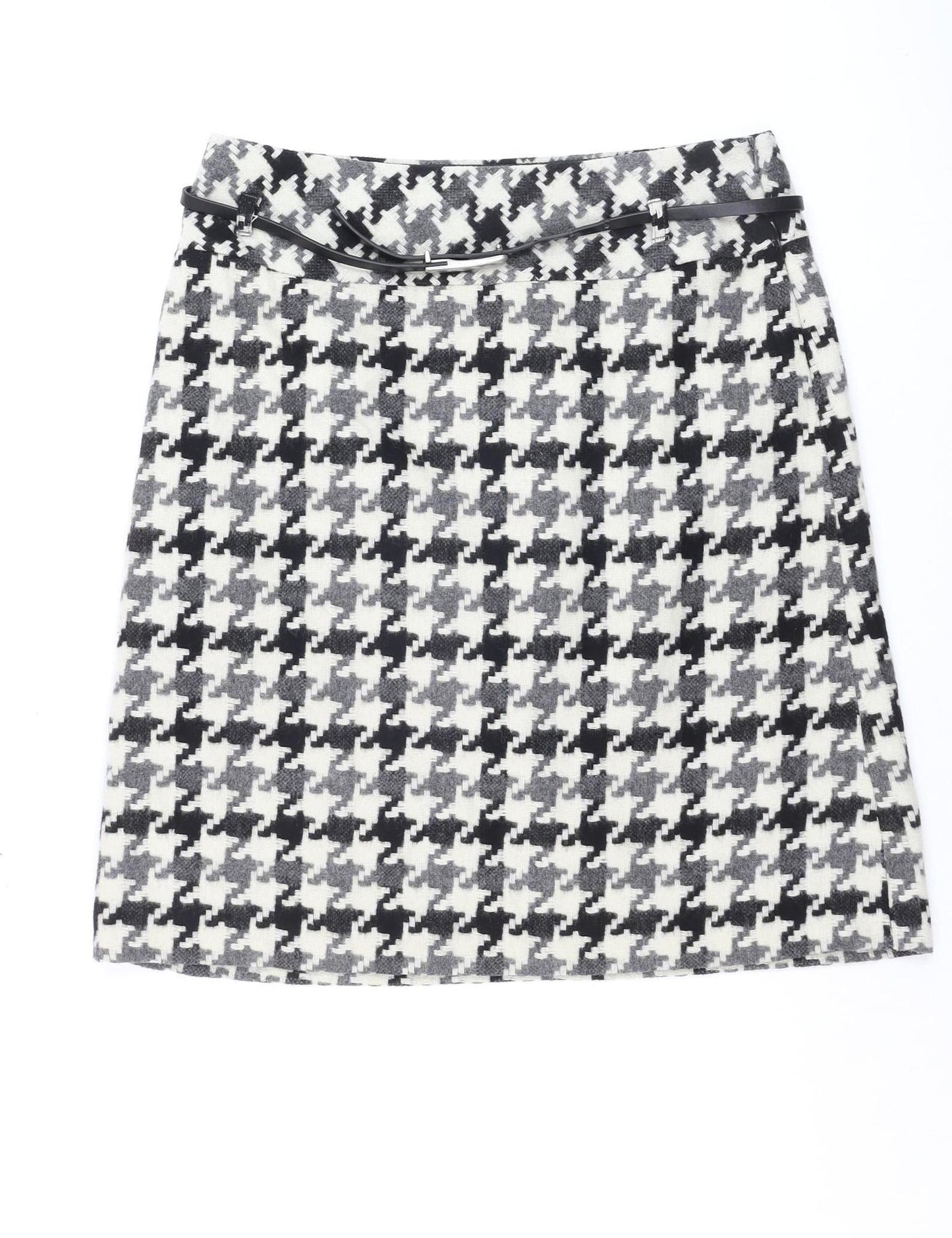 Womens UK Size 10 Marks and Spencer A-Line Tweed Skirt