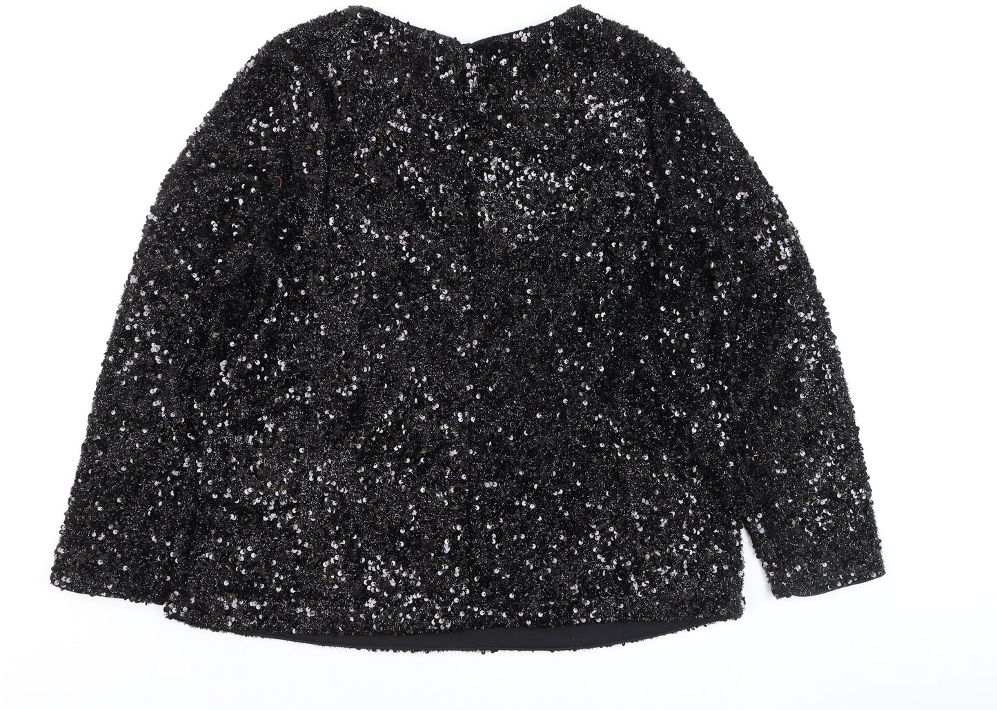 Womens UK Size 16 Marks and Spencer Black Basic Blouse