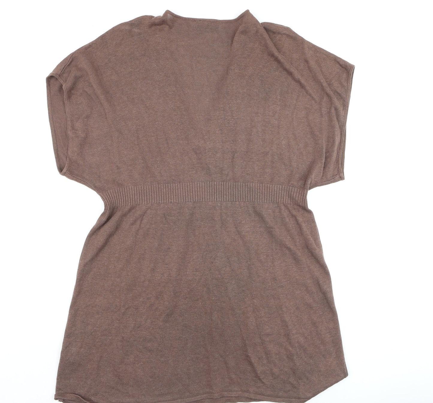 Womens UK Size M Principles Brown Tunic Blouse
