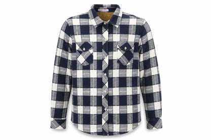 Boys UK Size XL JIANG VI XUAN Blue Basic Button-Up
