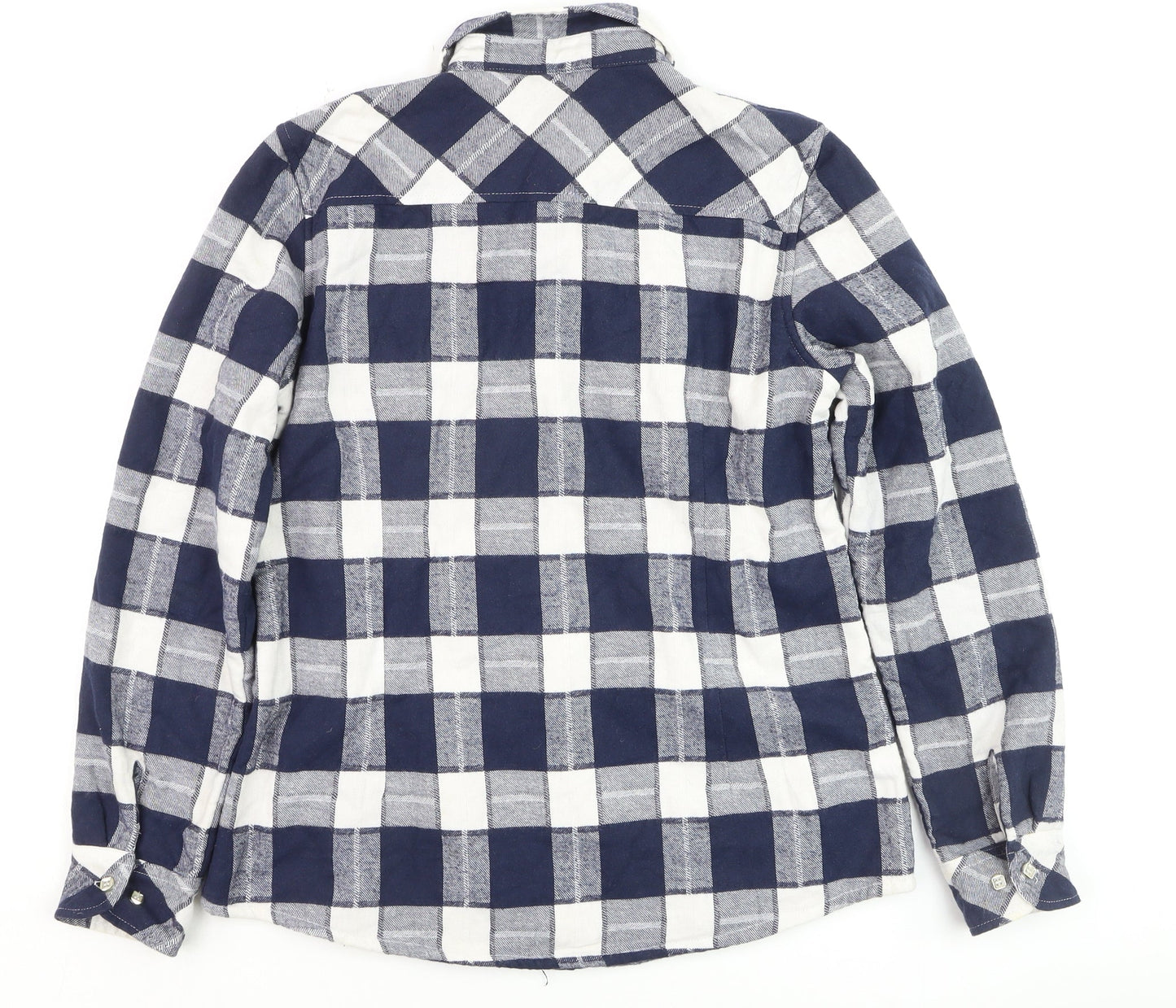 Boys UK Size XL JIANG VI XUAN Blue Basic Button-Up