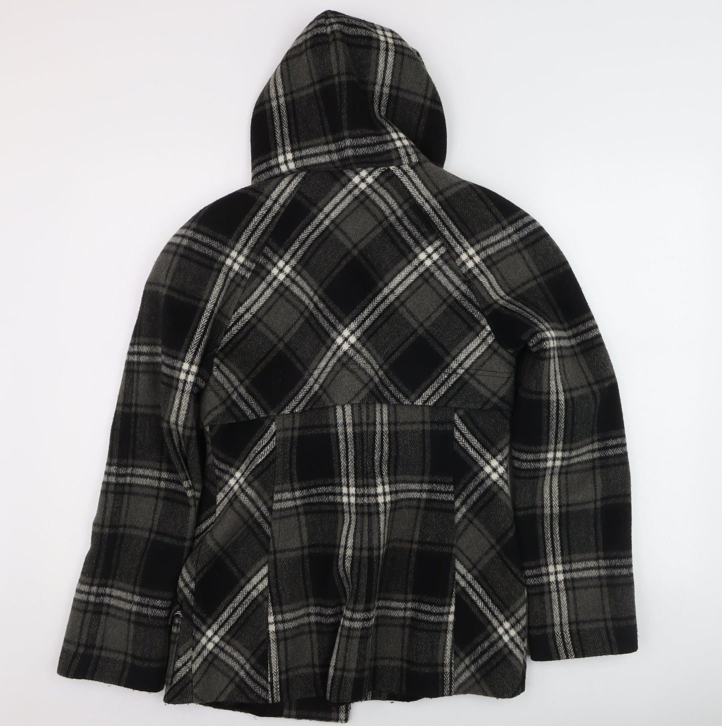 Womens UK Size 12 NEXT Grey Duffle Coat