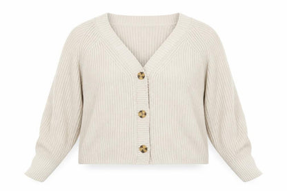 Womens UK Size M ANYDAY Beige Cardigan Jumper