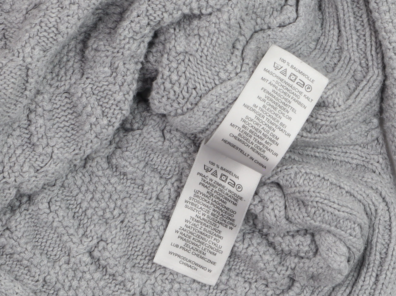 Womens UK Size M Jones New York Grey Pullover Jumper