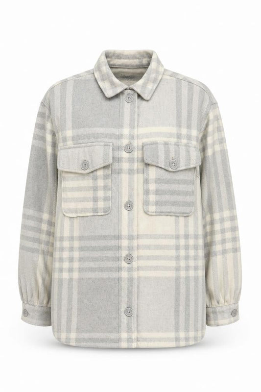 Womens UK Size 16 New Look Grey Basic Jacket