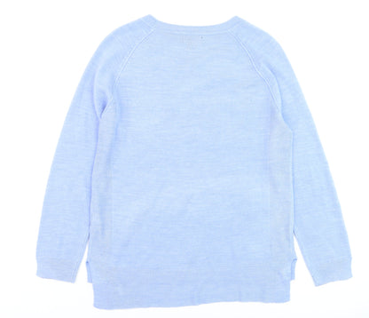 Mens UK Size M Primark Blue Pullover Jumper