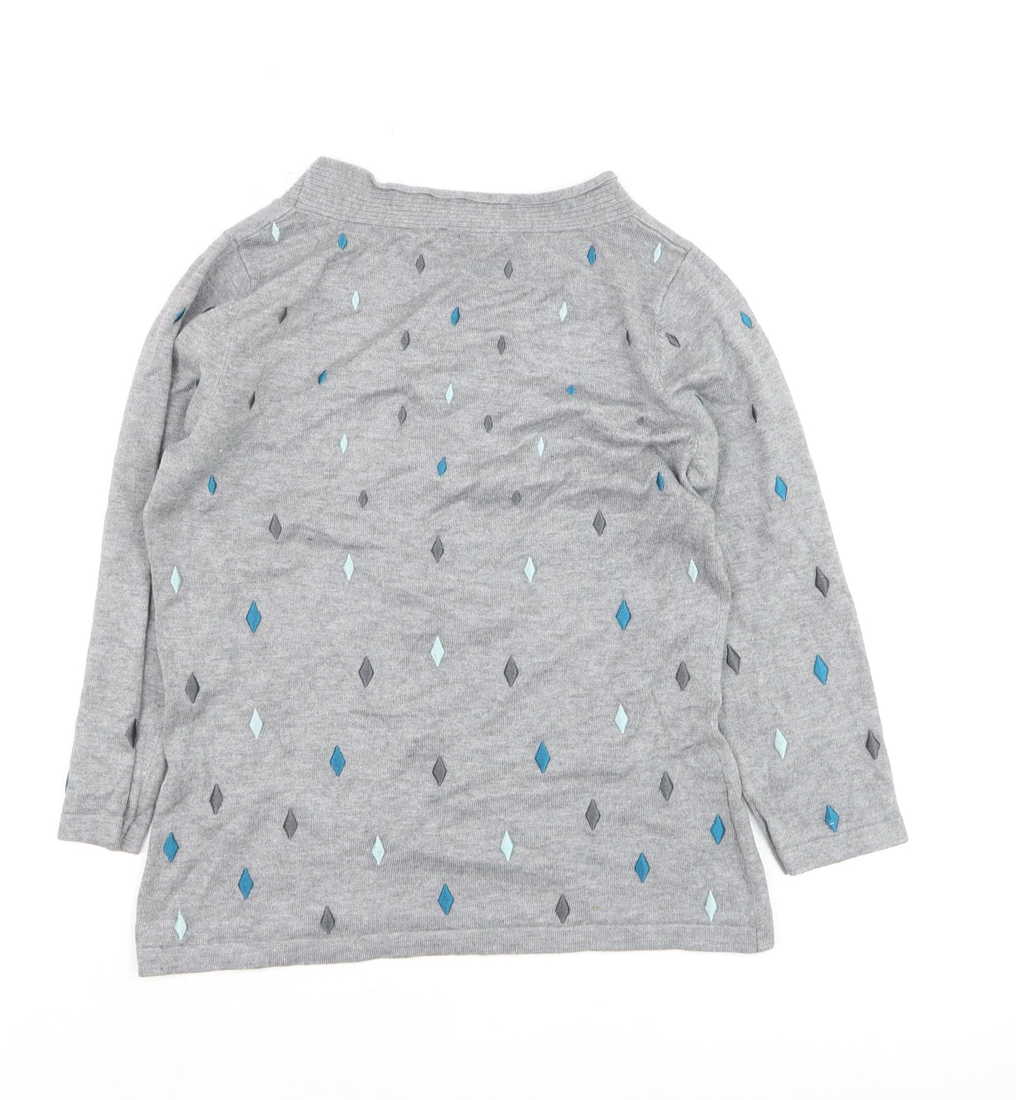 Womens UK Size S CC Grey Pullover Jumper
