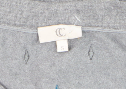 Womens UK Size S CC Grey Pullover Jumper