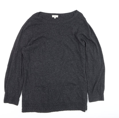Womens UK Size XL CC Grey Pullover Jumper
