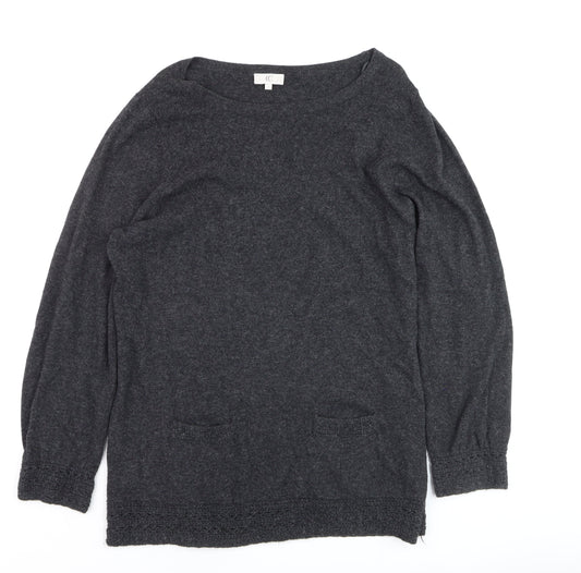 Womens UK Size XL CC Grey Pullover Jumper