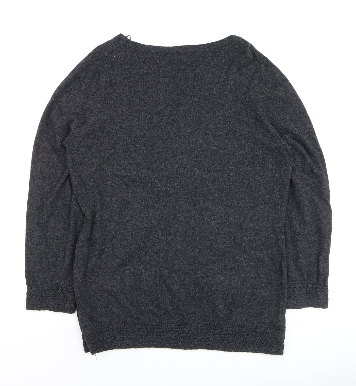Womens UK Size XL CC Grey Pullover Jumper