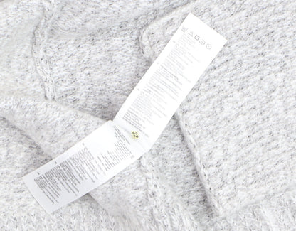 Maine New England Women’s Grey Cable-Knit Cardigan Size 16