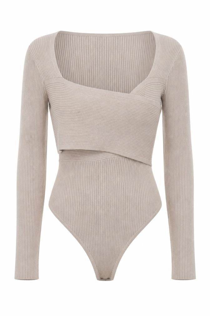 Womens UK Size XS Abercrombie & Fitch Beige Cropped Blouse