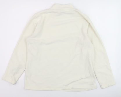 Womens UK Size 16 Cotton Traders Ivory Pullover Sweatshirt
