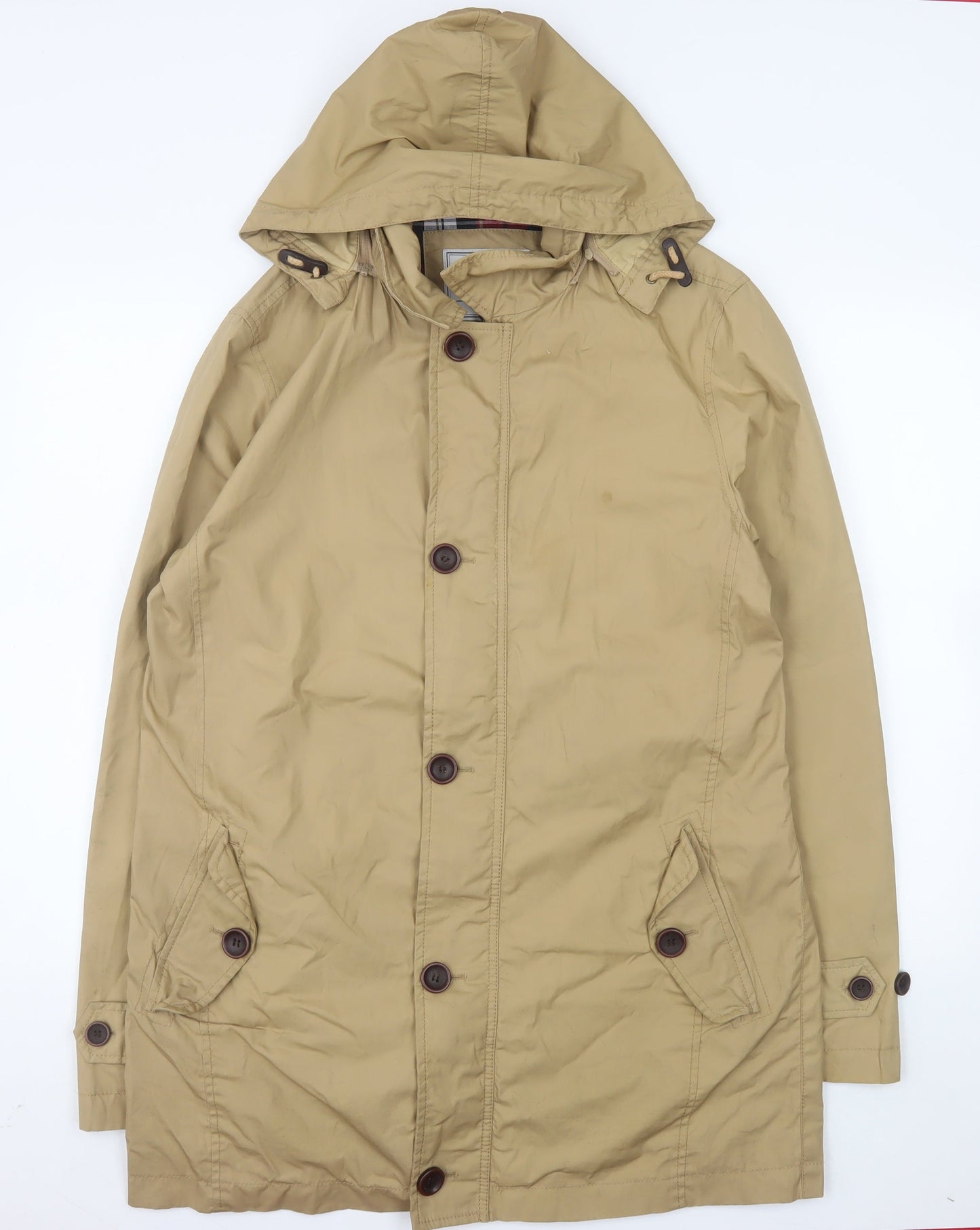 Mens UK Size M Howick Beige Rain Coat
