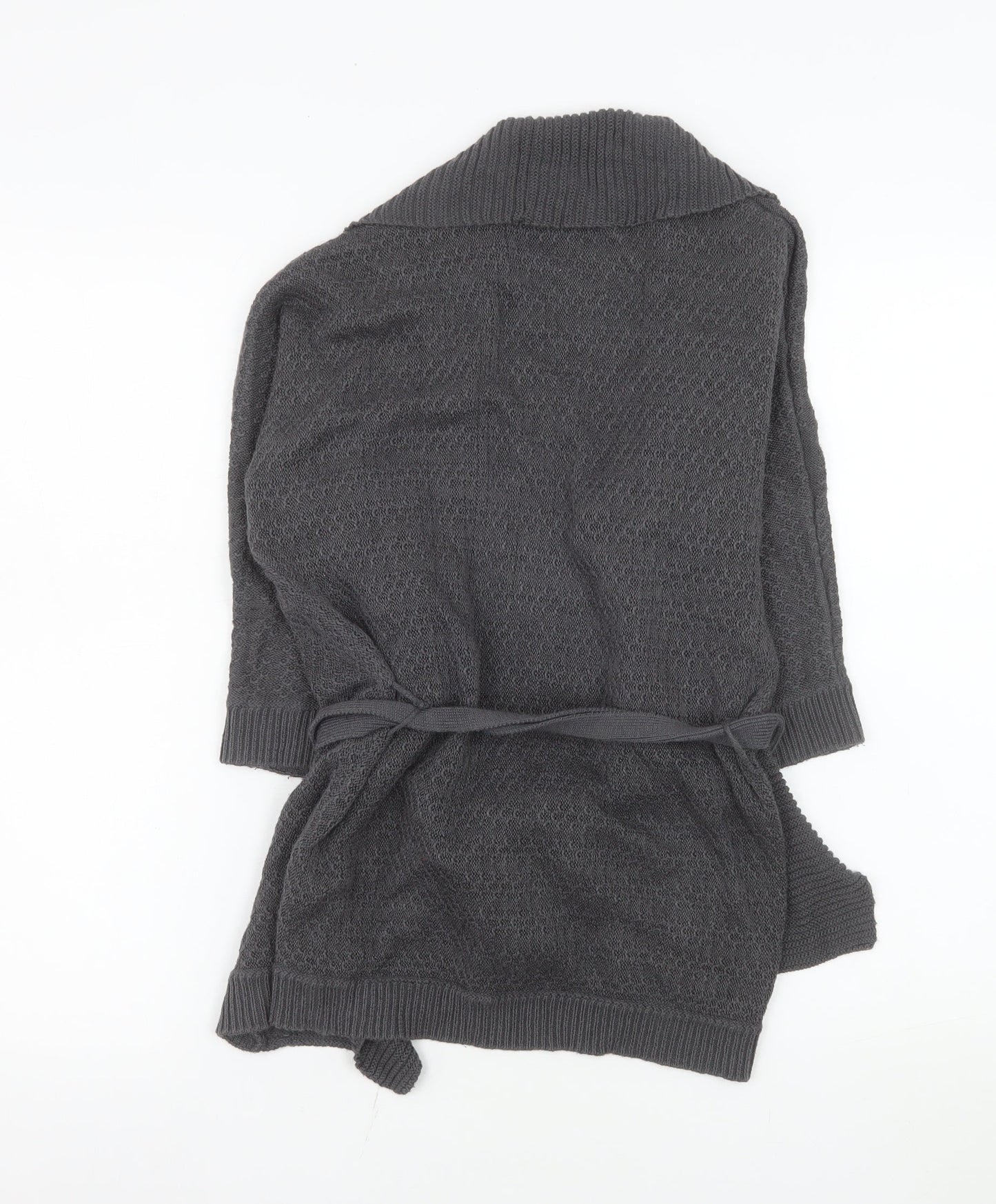 Womens UK Size 8 H&M Grey Cardigan Jumper