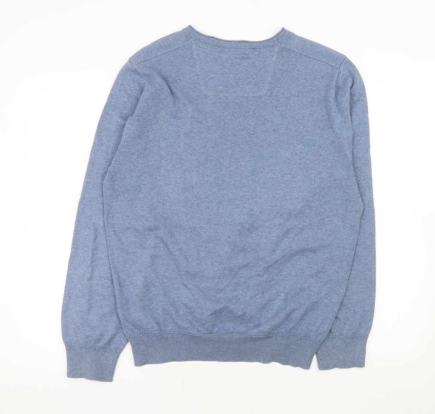 Mens UK Size M Rocha John Rocha Blue Pullover Jumper