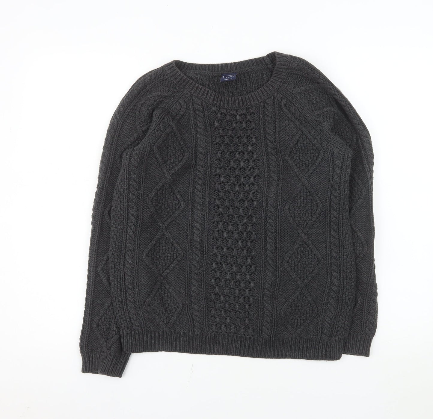 Mens UK Size M Gap Grey Pullover Jumper